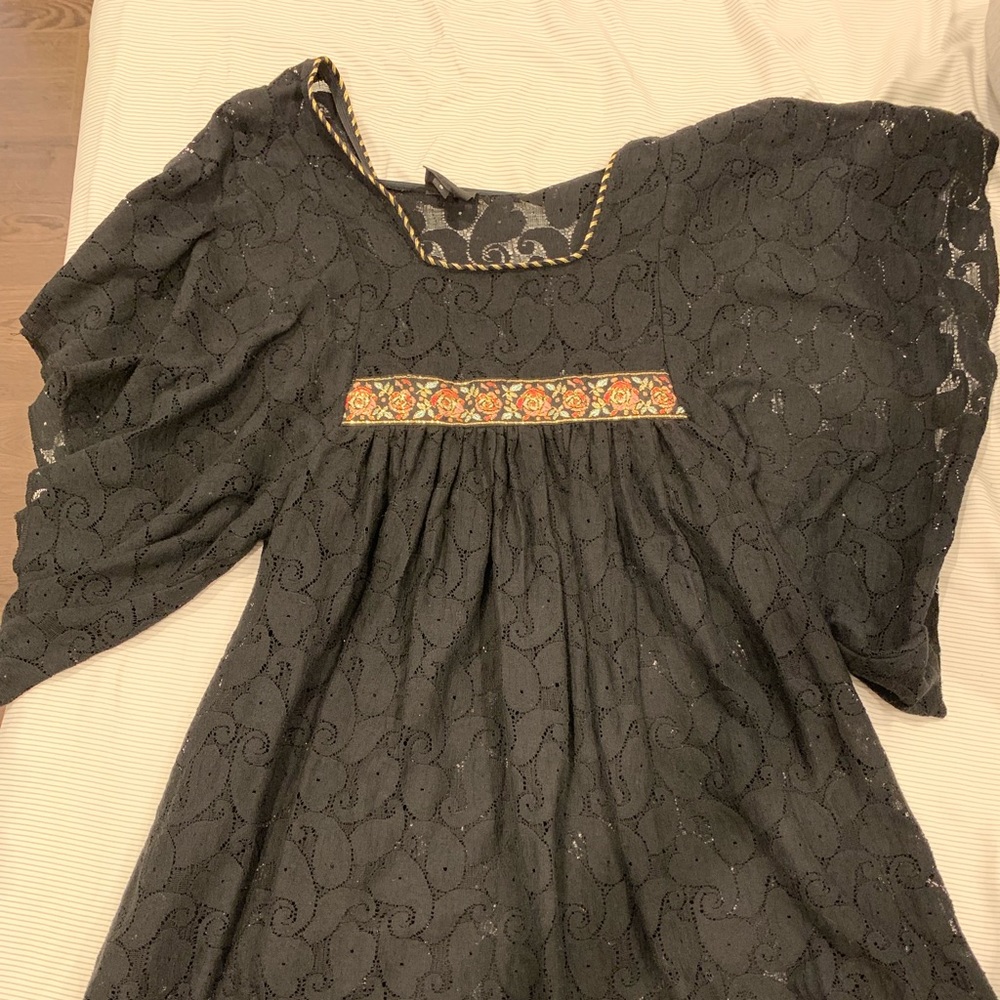 Black short dress
